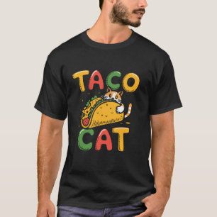 Taco Cat Hug Taco Niedlich Funny Colorful Cinco de T-Shirt