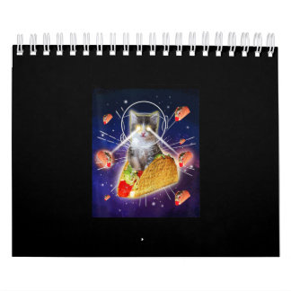 Taco Cat Laser Eyes Kalender
