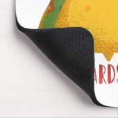 Taco Cat Palindrome Mousepad (Ecke)