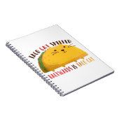 Taco Cat Palindrome Notizblock (Rechte Seite)