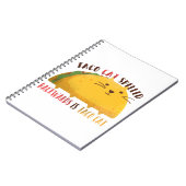 Taco Cat Palindrome Notizblock (Linke Seite)