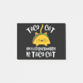 Taco Cat Post-it Klebezettel (Vorderseite)