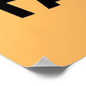 Taco Cat Poster (Ecke)