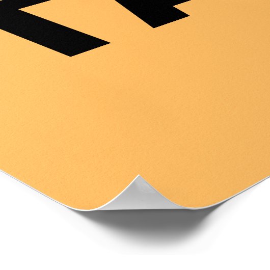 Taco Cat Poster (Ecke)