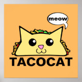 Taco Cat Poster (Vorne)