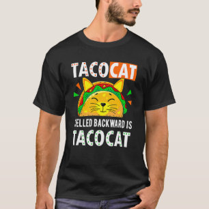 Taco Cat rückwärts geschrieben ist Tacocat Cinco T-Shirt