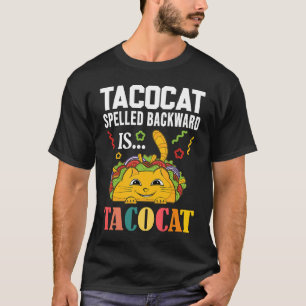 Taco Cat rückwärts geschrieben Tacocat Kinder Männ T-Shirt