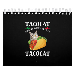 Taco & Cat - Tacocat rückwärts abgeschmettert is Kalender