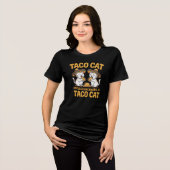 Taco Cat Tri-Blend Shirt (Vorderseite voll)