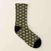 Taco Cat WT Black Socken (Links - Innen)