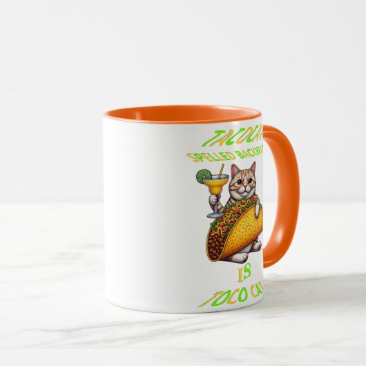 Taco Cats Fiesta Tasse (VorderseiteRechts)