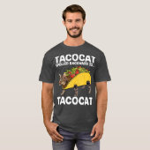 Taco CatTacocat rückwärts geschrieben Tacocat T-Shirt (Vorne ganz)