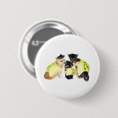 Taco-Chihuahua Button (Vorne & Hinten)