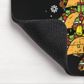 Taco Christmas Tree Xmas Mexican Food  Mousepad (Ecke)