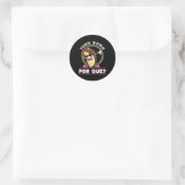 Taco Cinco De Mayo Runder Aufkleber (Tasche)