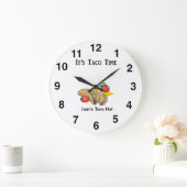 Taco Clock - Mexikanisches Restaurant Uhr (Zuhause)