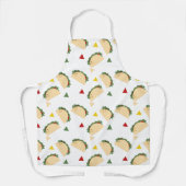 Taco-Confetti-Restaurantparty Schürze (Vorderseite)