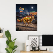 Taco Coyote Drive In Poster (Heimbüro)