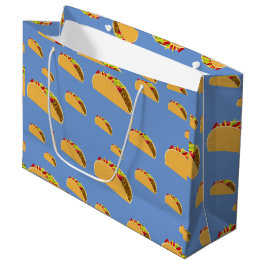 Taco Dienstag Design - Geschenktasche - Groß Große Geschenktüte