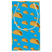 Taco Dienstag Design - Geschenktasche - Klein Kleine Geschenktüte (Rückseite)