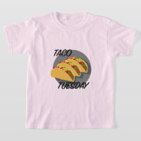Taco Dienstag Design - Kids' Basic T - Shirt
