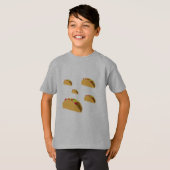 Taco Dienstag Design - Kids' Basic T - Shirt (Vorne ganz)