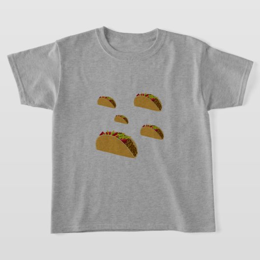 Taco Dienstag Design - Kids' Basic T - Shirt (Ablage )