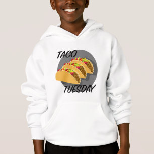 Taco Dienstag Design - Kids' Pullover Hoodie