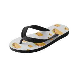 Taco Dienstag Design - Kinder Flip Flops Kinderbadesandalen