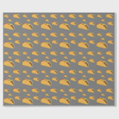 Taco Dienstag Design - Matte Wrapping Paper Geschenkpapier (Flach)