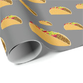 Taco Dienstag Design - Matte Wrapping Paper Geschenkpapier (Rolleneckpunkt)