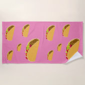 Taco Dienstag Design - Strandtuch (Vorderseite)