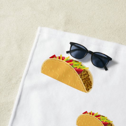 Taco Dienstag Design - Strandtuch (Beispiel)