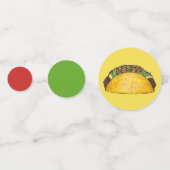 Taco Dienstag Geburtstagsparty Fiesta Mexikanische Konfetti (Rückseiten)