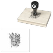 Taco Dienstag Gummistempel (Stempel)