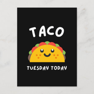 TACO DIENSTAG HEUTE Postkarte