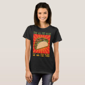 Taco Dienstag Marathon Running Runner T-Shirt (Vorne ganz)