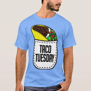 Taco Dienstag Mexikanisches Taco-T-Shirt T-Shirt