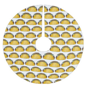 Taco Dienstag Mexiko Tex Mex Food Cinco de Mayo Polyester Weihnachtsbaumdecke