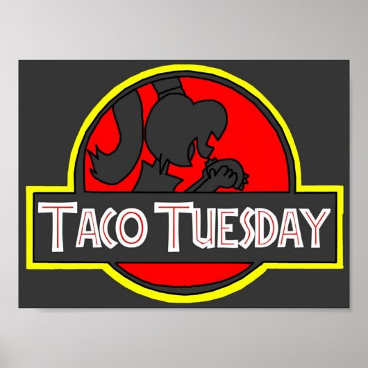 Taco Dienstag Poster (Vorne)