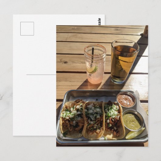 Taco Dienstag Postkarte (Vorne/Hinten)