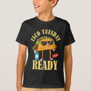 Taco Dienstag Ready Cinco De Mayo Funny Mexican Fo T-Shirt