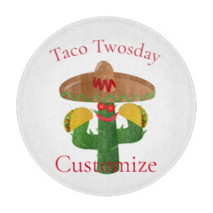 Taco Dienstag Saguaro Cactus Thunder_Cove Schneidebrett