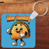 Taco Dienstag Schlüsselanhänger (Rückseite)