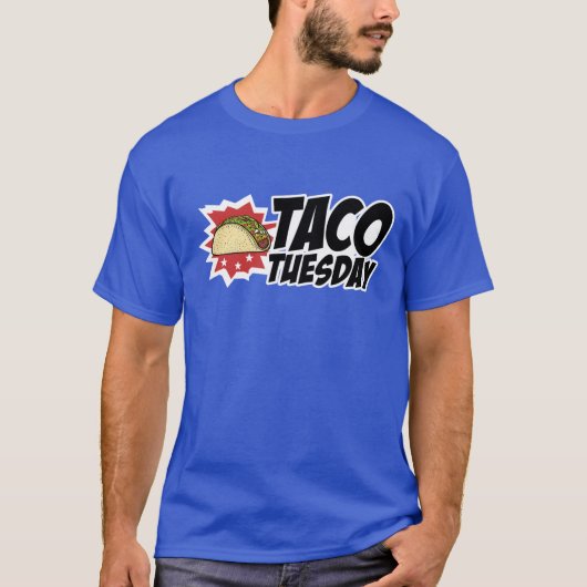 Taco Dienstag T-Shirt (Vorderseite)