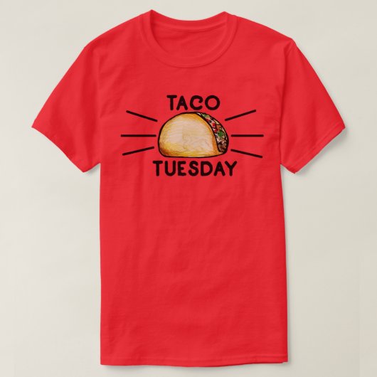 Taco Dienstag T-Shirt (Design vorne)