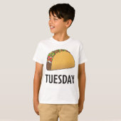 Taco Dienstag T-Shirt (Vorne ganz)