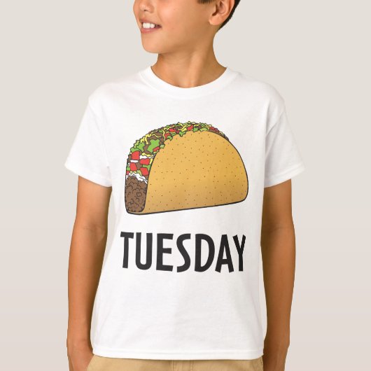 Taco Dienstag T-Shirt (Vorderseite)