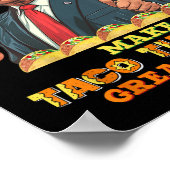 Taco Dienstag Taco Dienstag wieder groß Donald Poster (Ecke)