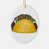 Taco Dienstag, TexMex Keramik Ornament (Rechts)